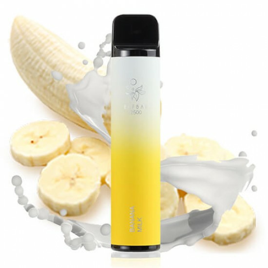 ElfBar Banana Milk 2500 Puffs 5%